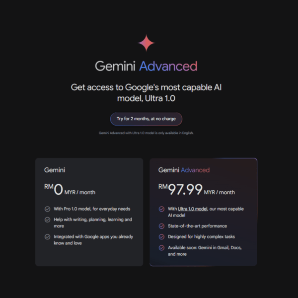 Google Gemini Advanced | Shared Accounts - Image 3