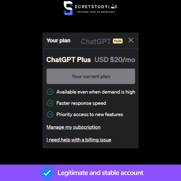 Official ChatGPT Plus 4.0 | 5 User Shared Accounts - Image 6