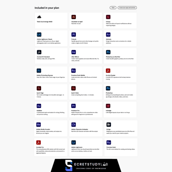 Adobe Creative Cloud All Apps | 1-Year Original License - Image 2
