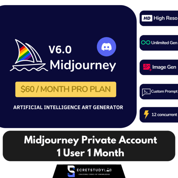 Midjourney AI Drawing | Private Account